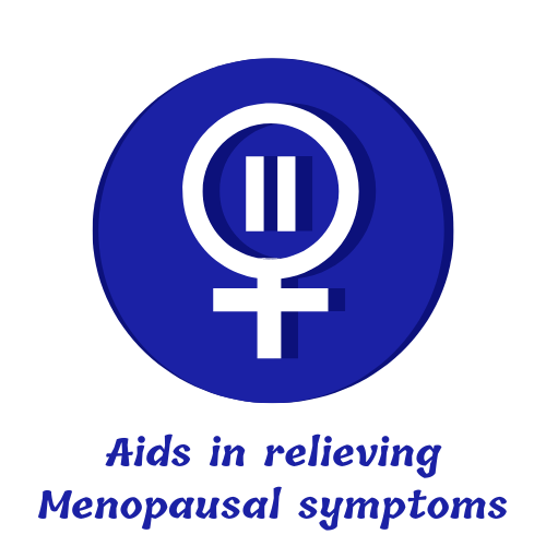 Aids in relieving Menopausal symptoms